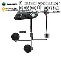 BT-22 Bluetooth 5.0 для мотоциклетного шлема с микрофоном Гарнитура