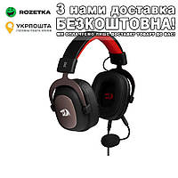 H510 Zeus Wired Gaming Headset полноразмерные наушники с микрофоном Игровая гарнитура Черный с красным