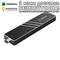 Для SSD накопителя М2 typeM Orico 10 Гбит/с алюминиевый корпус Внешний корпус Черный