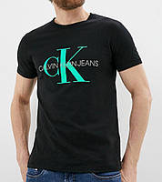 Чоловіча футболка Calvin Klein jeans Ck чорний кельвін Кляйн