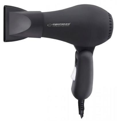 Фен дорожній Esperanza EBH003K Aurora black 750W Польща