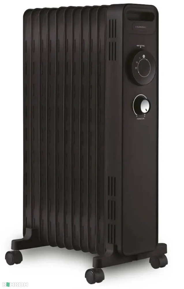 Оливний нагрівач 11 секцій електричний Kumtel KUM-1230S Black, фото 1