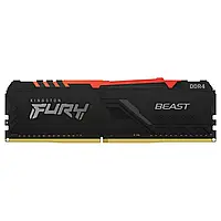 ОЗП DDR4 8GB/3200 Kingston Fury Beast RGB (KF432C16BB12A/16)