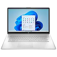 Ноутбук HP 17-cn3002ru 17.3" FHD IPS AG, Intel i7-1355U, 16GB, F1024GB, UMA, DOS, серебристый