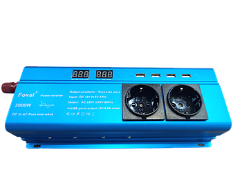 Інвертор FOVAL 12 - 220V 3000W