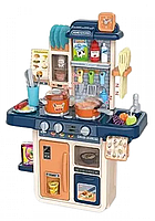 Кухня дитяча Spoko SP-35 блакитна 42 деталі, світло, звук, пара, тече вода, аксесуари