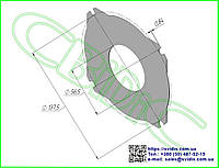 Опора к гидроузлам John Deere, CASE 54, 64 (90, 105 см3)