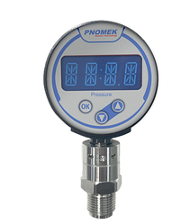 Радіальний манометр 70 мм, 0-400 Бар (Pnomek)