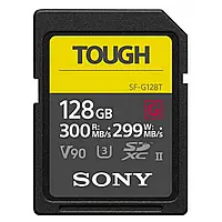 Карта памяти Sony 128 GB SDXC UHS-II U3 V90 TOUGH SFG1TG