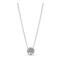 Серебряное колье "Древо жизни" 397780CZ