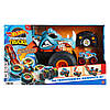 Hot Wheels Monster Trucks RC машина трансформер трек носоріг на р/к Rhinomite Mega Transformation HPK27, фото 6
