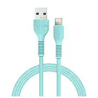 Кабель ACCLAB AL-CBCOLOR-L1MT USB-Lightning 1.2м Mint (1283126518195)