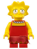 Минифигурка Симпсоны Лиза Lisa Simpson