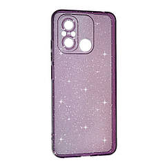 Силікон Clear Shine Xiaomi Redmi 12C, Violet