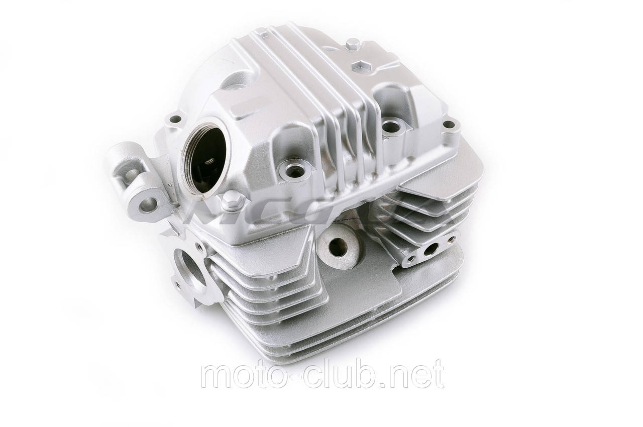 Головка циліндра на мотоцикл Loncin з двигуном CB250 (блакитна) "YITON" (OHC)