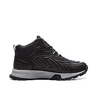 Мужские зимние кожаные ботинки Adidas Originals Ozelia Black