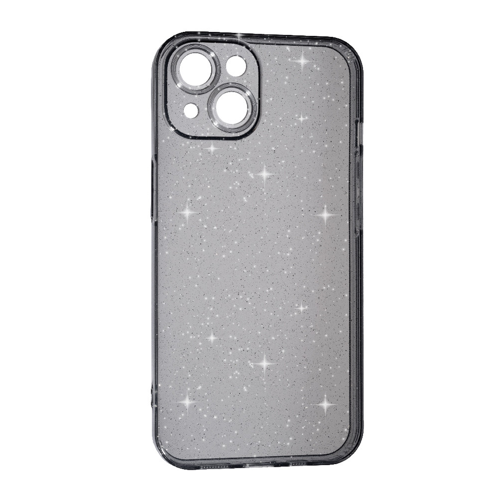 Силікон Clear Shine Apple iPhone 15 Plus, Black, фото 1