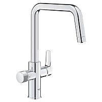 Смеситель 30583000 GROHE Blue Pure Eurosmart U-spout с возможностью подключения к фильтру, хром (1 сорт) Герма