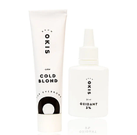 Крем-краска для бровей с окислителем Cold Blond OKIS BROW