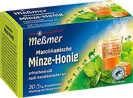 М'ятно-медовий трав'яний чай Meßmer Kräutertee Marokkanische Minze-Honig (20 пакетиків), 40 г