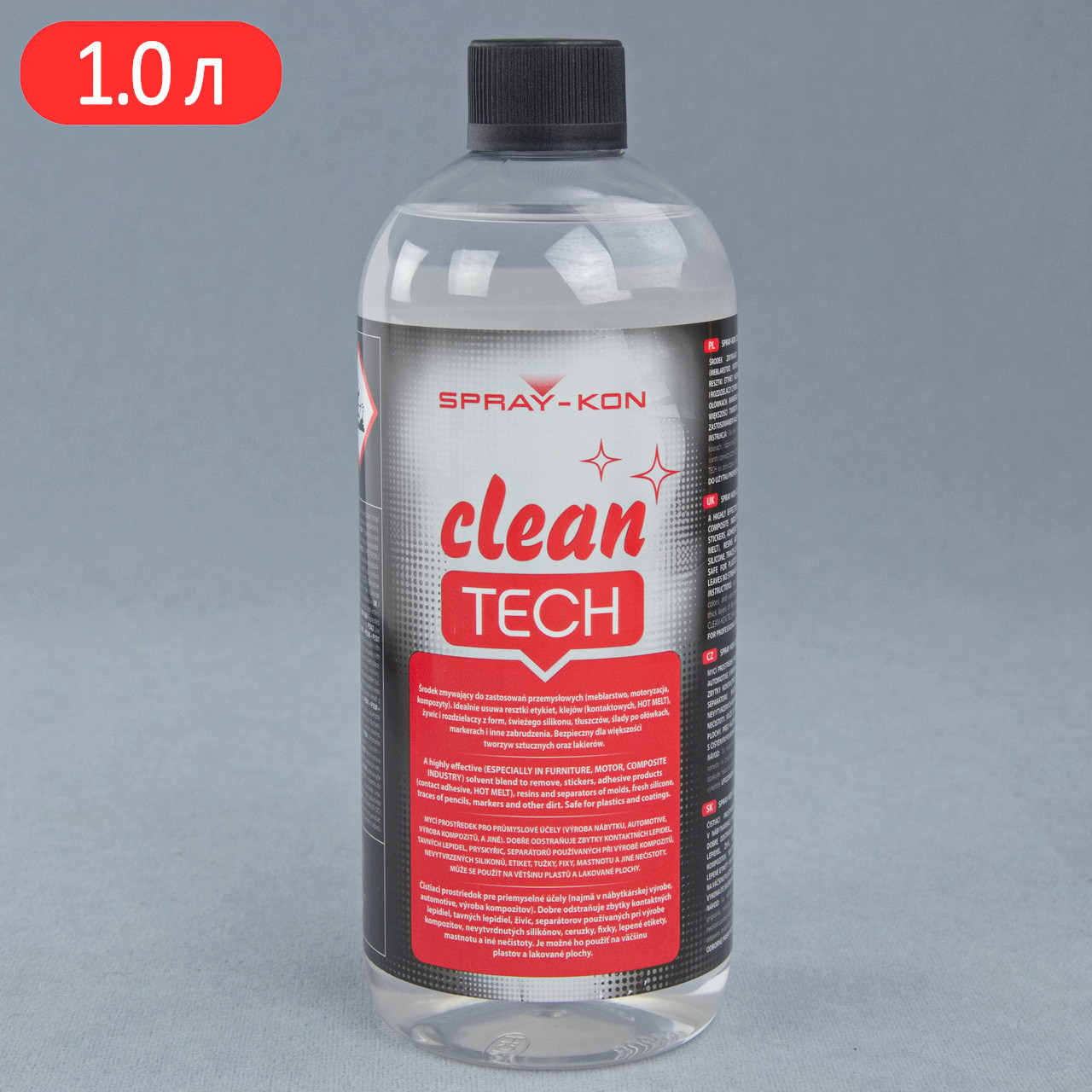 Очищувач SPRAY-KON CLEAN TECH 1л, Польща