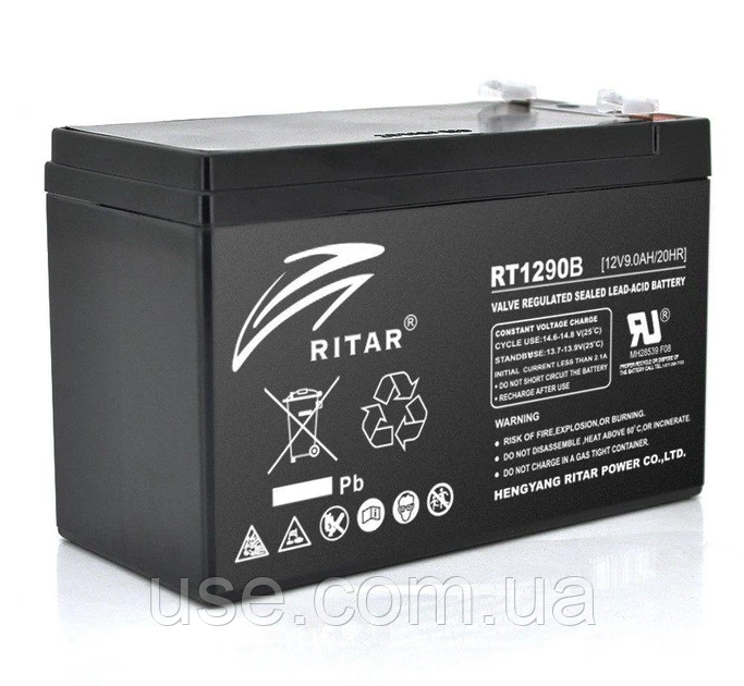 Акумулятор AGM RITAR RT-1290B 12V 9Ah