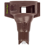 Керамічний інжекторний розпилювач форсунки обприскувача 05DK8MS08C Agroplast коричневий (IDTA 110 - 05C), фото 3