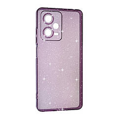 Силикон Clear Shine Xiaomi Redmi Note 12 (5G),  Violet