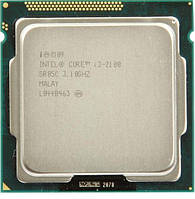 Процессор Intel Core i3-2100 3.1GHz/3MB/NoTurbo, s1155 (BX80623I32100), Tray, б/у