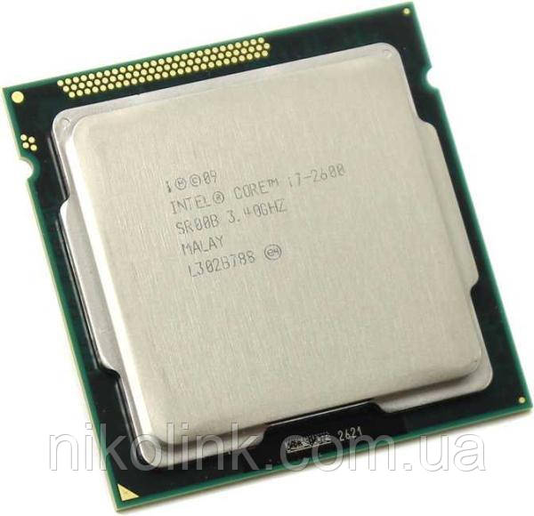 Процесор Intel Core i7-2600 3.40 GHz / 5 GT / s / 8 MB, s1155 (BX80623I72600), Tray, б/у