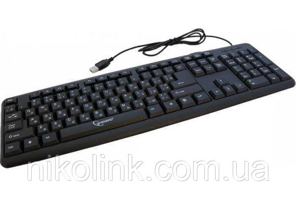 Клавіатура USB, black, б/в