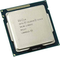 Процесор Intel Celeron G1610 2.6 GHz / 5 GT / s / 2 MB, s1155 (BX80637G1610), Tray, Б/У