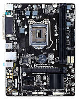 Материнская плата Gigabyte GA-H81M-DS2 (s1150, Intel H81, PCI-Ex16)(VGA/USB 3.0), б/у