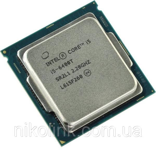 Процесор Intel Core i5-6400T 2.2 GHz / 8 GT / s / 6 MB, s1151 (BX80662I56400T), Tray, б/у