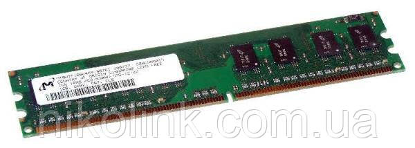 Память Micron DDR2 1GB PC2-6400U (800Mhz) (MT8HTF12864AY-800E1)(8x1), б/у