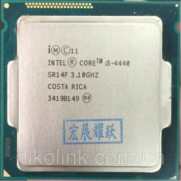 Процесор Intel Core i5-4440 3.1 GHz / 5 GT / s / 6 MB, s1150 (BX80646I54440), Tray, б/у