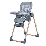 Стілець для годування El Camino CRAFT ME 1115-W Gray Сірий, фото 2