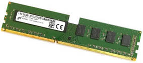 Пам'ять Micron DDR3 8GB PC3L-12800U (1600Mhz) (MT16KTF1G64AZ-1G6P1)(8x2) — Б/У