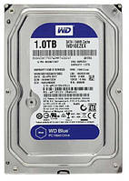 Жорсткий диск 1 TB Western Digital WD Blue 7200prm 64 MB 3.5" SATAIII (WD10EZEX), б/у