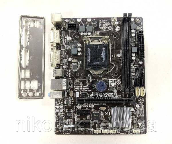 Материнська плата Gigabyte GA-H81M-D2W (s1150, Intel H81, PCI-Ex16), б/у
