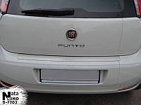 Накладка на бампер Fiat Punto II 2010- без загиба NataNiko