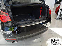 Накладка на бампер MG 550 2012- с загибом NataNiko
