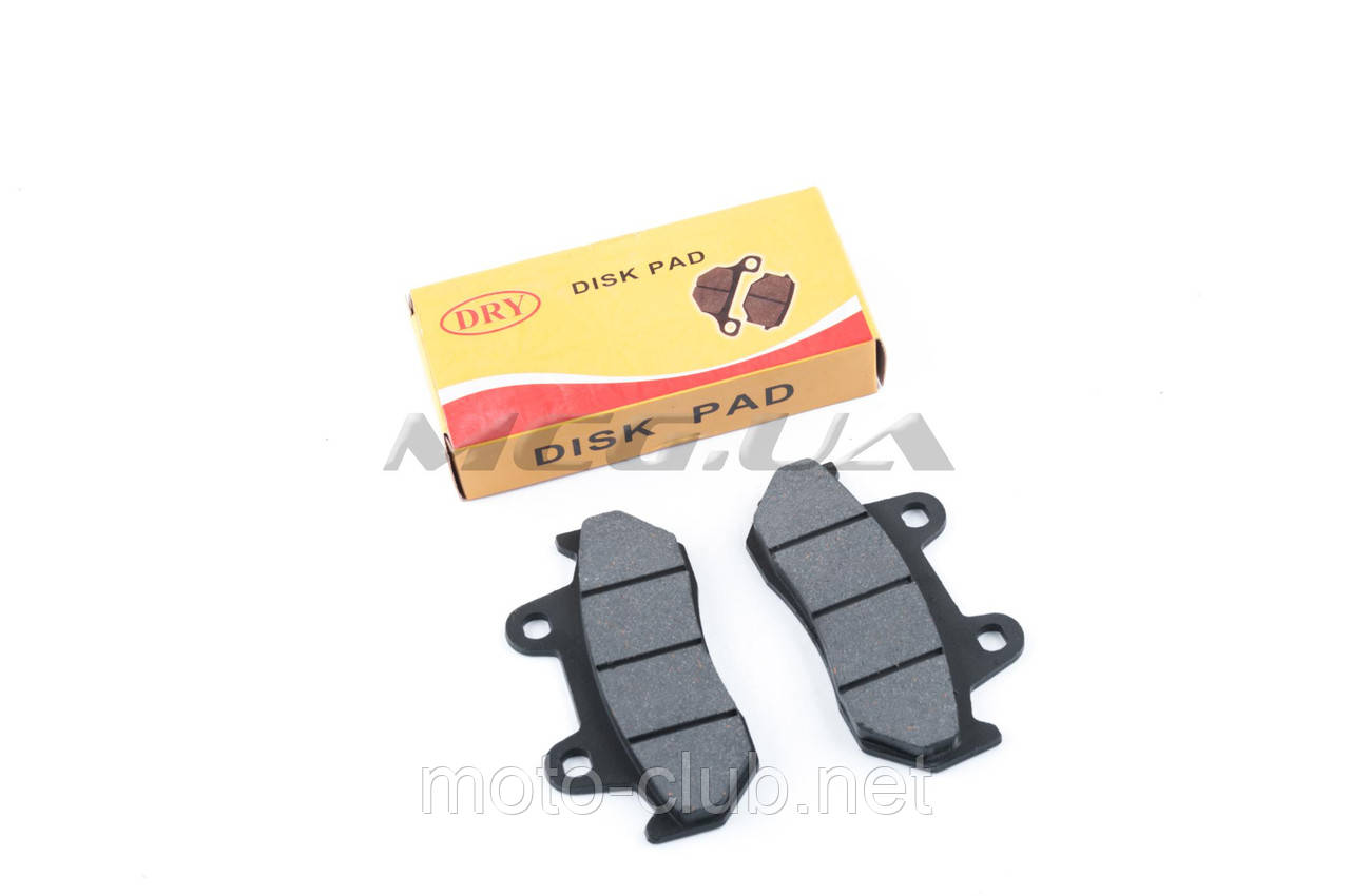 Колодки гальмівні (диск) на мотоцикл Viper (Zongshen) CBT125/150 "DRY"