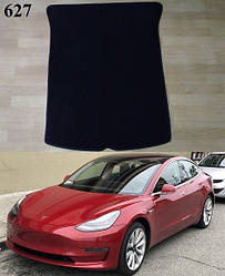 Ворсовий килимок у задній багажник Tesla Model 3 '17-