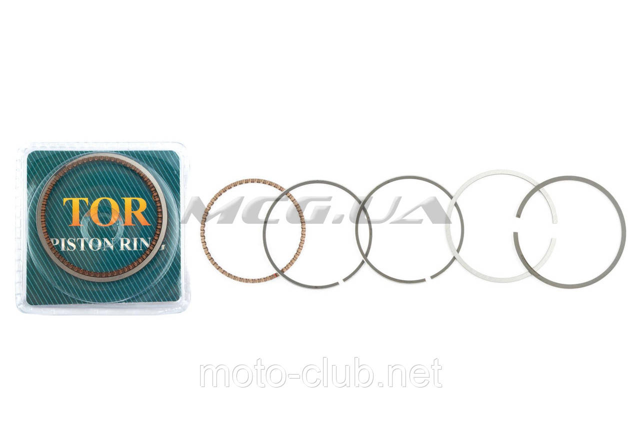 Кольца на мотоцикл с двигателем 4T CB/CG Ø54,00mm (125/140cc STD) "TOR"