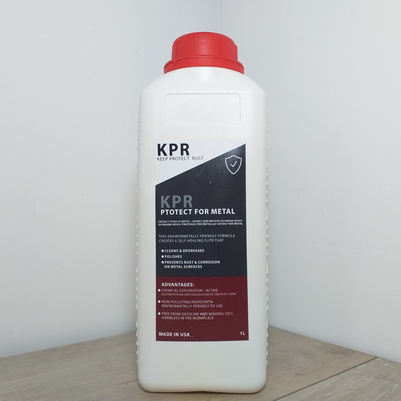 Перетворювач іржі KPR Keep Protect Rust Антикорозійний засіб 1 л (X-84)
