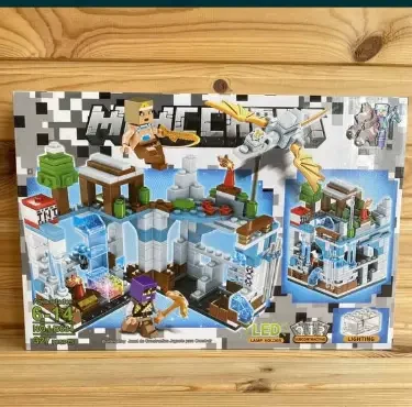 Конструктор LEGO Minecraft твой мир 327 деталей, детский конструктор ...