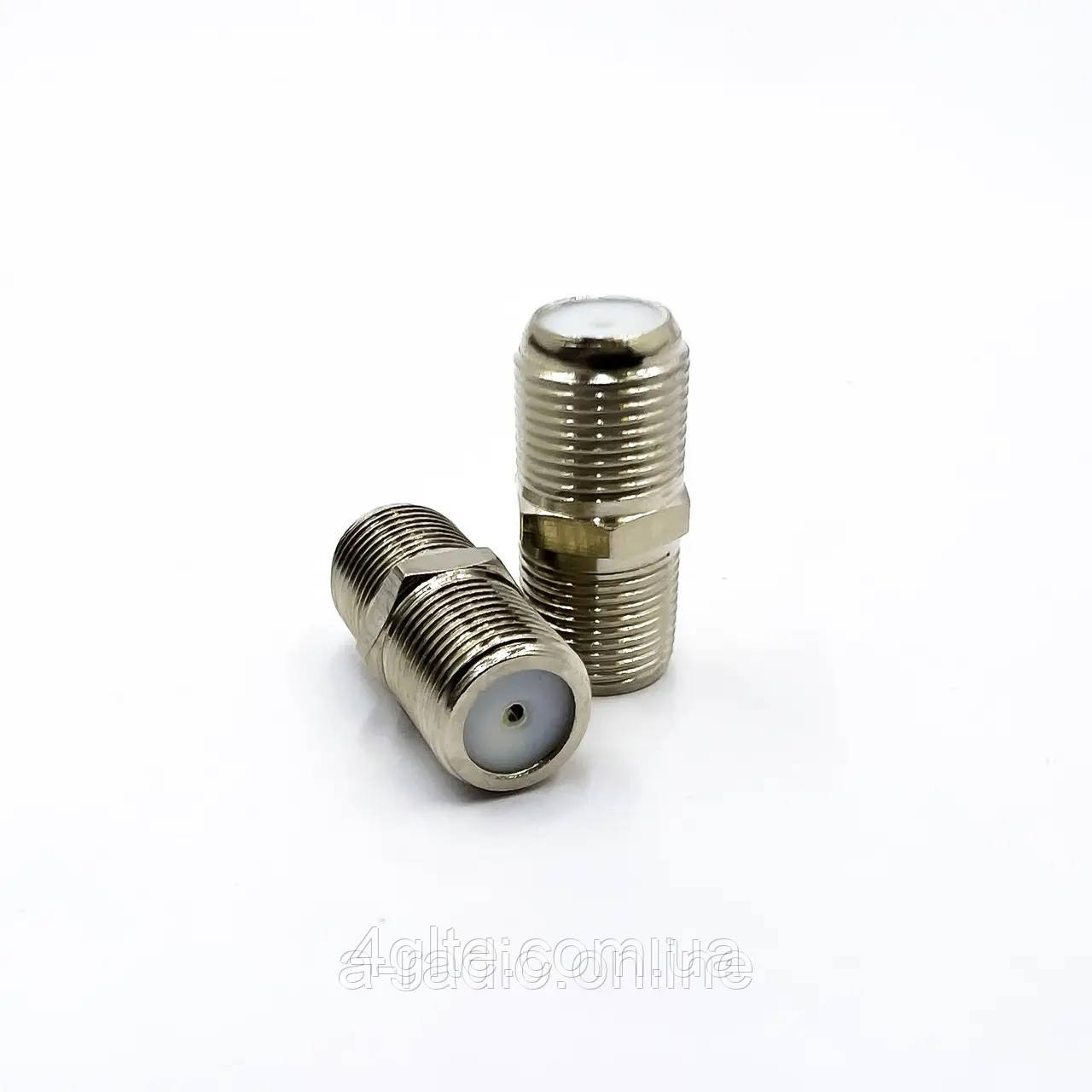 Перехідник F-Female — F-Female (конектор мама — мама), фото 1