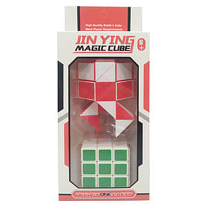 Кубик со змейкой T1110 в коробке (Красный)