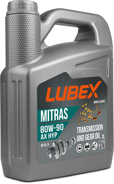 Трансмисiйна олива LUBEX MITRAS AX HYP 80w90 API GL-5 3л